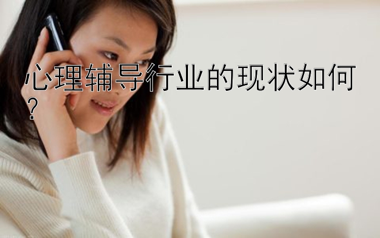 心理辅导行业的现状如何？